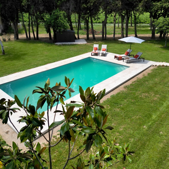 Château Lauriga La piscine