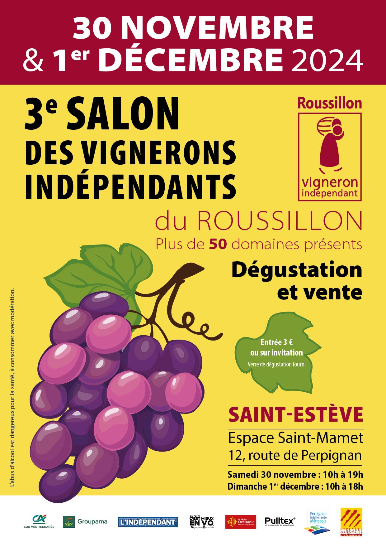 3eme SALON DES VIGNERONS INDEPENDANTS DU ROUSSILLON 2024 LAURIGA